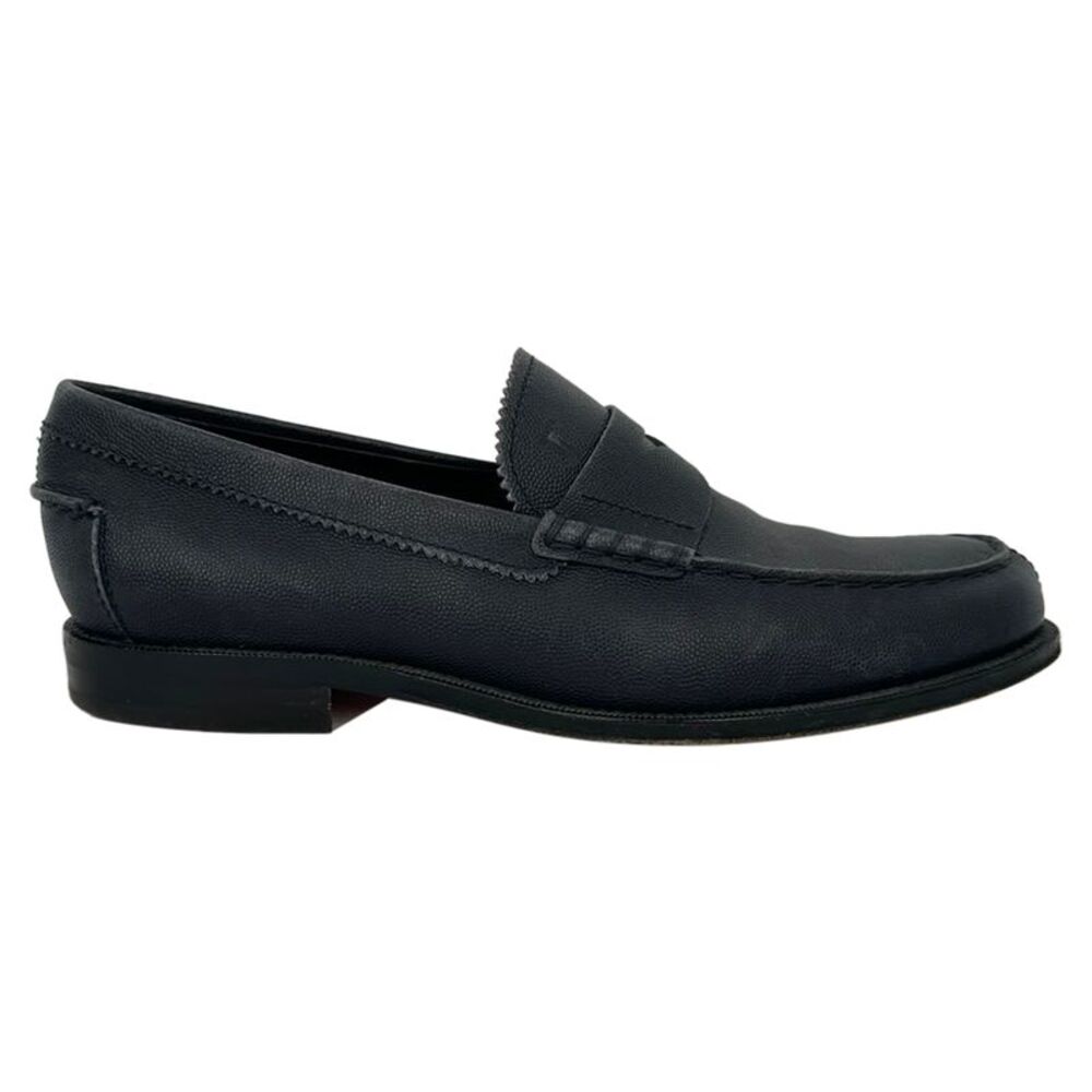 Tod's Penny Loafers in Black Leather